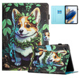 Huse pentru Samsung Galaxy Tab A9 X110 / X115, corgi dog