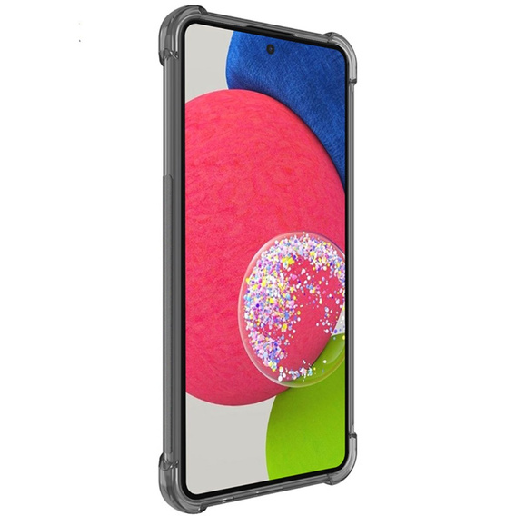IMAK Huse pentru Samsung Galaxy A53 5G, Dropproof, transparent / negru
