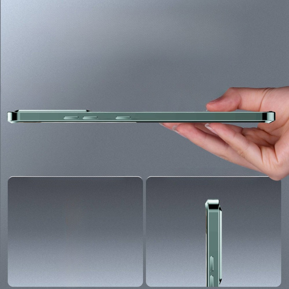 Carcasă de protecție pentru camera foto pentru Samsung Galaxy S20 FE, CamShield MagSafe, transparent / verde