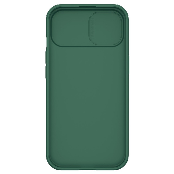 Carcasă blindată Nillkin pentru iPhone 15 Plus, CamShield Pro, verde