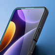 Carcasă pentru Xiaomi Redmi Note 13 Pro 4G / Xiaomi Redmi Note 14S / Xiaomi Poco M6 Pro 4G, Fusion Hybrid, cu protecție pentru camera foto, transparent / negru