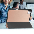 Husă pentru iPad Pro 11" 2024 (5 gen.), Smartcase cu spațiu pentru stylus, roz