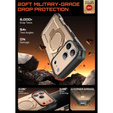 Carcasă Supcase pentru iPhone 17 Pro Max, Unicorn Beetle Grip Pro Mag, Desert Gold