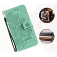Cu clapetă pentru Xiaomi Redmi 13C / Poco C65, Mandala Flower, verde