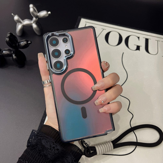 Huse pentru Samsung Galaxy S25 Ultra, GKK Leather, negru