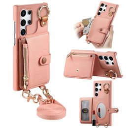 Huse pentru Samsung Galaxy S25 Ultra, GKK Leather, negru