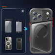 Carcasă impermeabilă SHELLBOX GTM IP68 cu MagSafe pentru iPhone 17 Pro Max