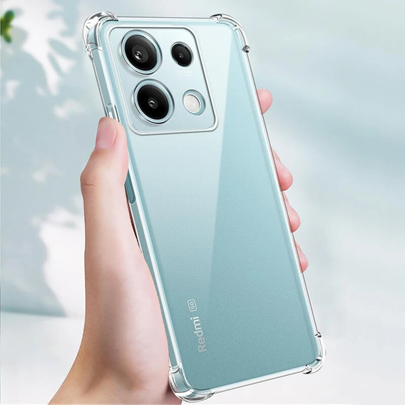 Huse pentru Xiaomi Redmi Note 13 5G, Dropproof, transparentă