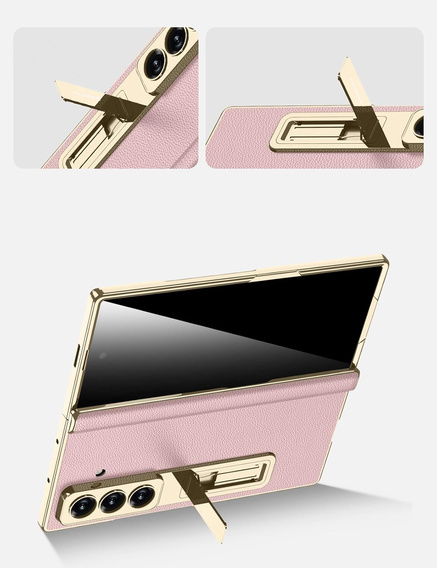 Carcasă GKK cu sticlă și suport pentru Samsung Galaxy Z Fold7 5G