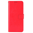 Cu clapetă pentru T Phone 2 5G, Crazy Horse Wallet, roșu