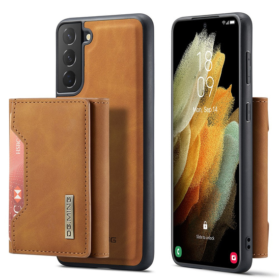 Huse pentru Samsung Galaxy S21 FE, DG.MING 2in1, albastru