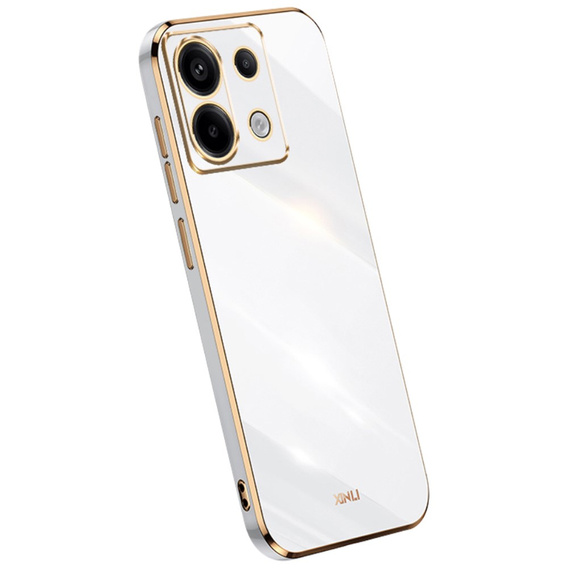 Husă pentru Xiaomi Redmi Note 13 Pro 5G, Glamour CamShield, alb