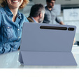 Husă pentru Samsung Galaxy Tab S10+ Plus, Smartcase cu spațiu pentru stylus, violet