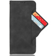 Cu clapetă pentru Samsung Galaxy S23 FE, Card Slot, negru