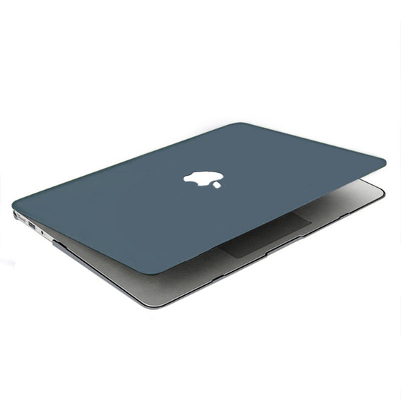 Husă pentru Macbook Pro 14.2 A2442, HardShell, albastru închis