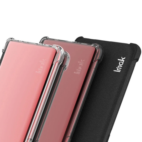 IMAK Huse pentru Sony Xperia 5 V, Dropproof, transparent / negru