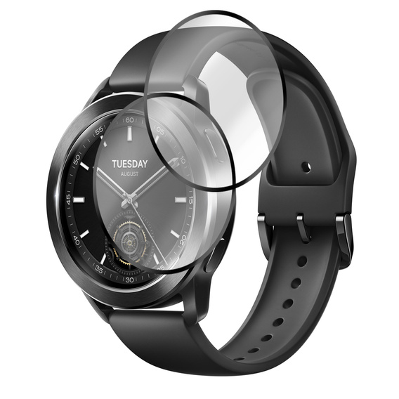 2x ERBORD Hybrid Glass pentru Xiaomi Watch S3