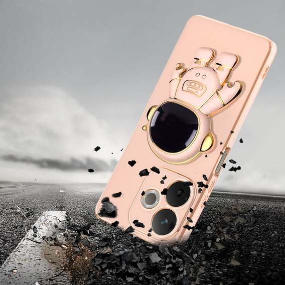 Huse pentru Oppo A5 Pro 5G, Astronaut, roz