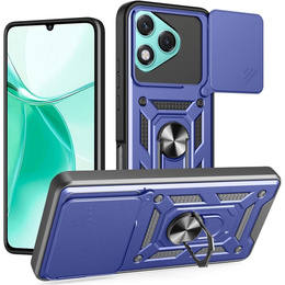 Husă blindată pentru Honor 400 Lite, CamShield Slide, albastru