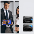 Husa blindată pentru Lenovo Tab M11, carcasă de protecție 360 cu slot pentru stylus, albastru închis