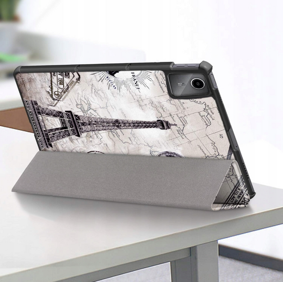 Husă pentru Lenovo Tab M11, Smartcase, Eiffel Tower