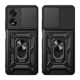 Husă blindată pentru Oppo A60, CamShield Slide, negru