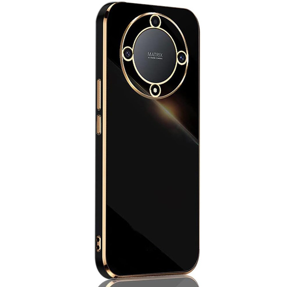 Husă pentru Honor Magic 5 Lite, Glamour CamShield, negru