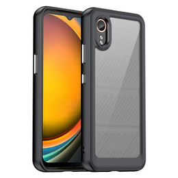 Huse pentru Samsung Galaxy Xcover 7, Fusion Hybrid, transparent / negru