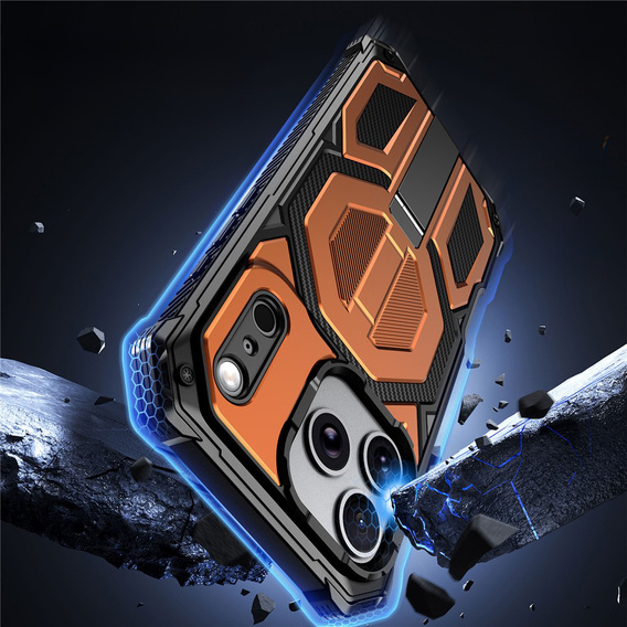 Husă de protecție compatibilă cu MagSafe, cu suport pentru iPhone 17 Pro