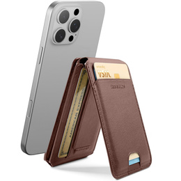 Portofel magnetic cu localizare, NFC și suport pentru iPhone 16 Pro