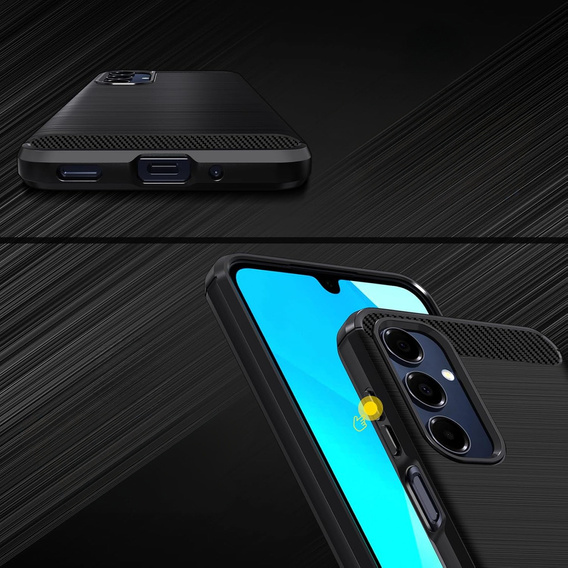 Huse pentru Samsung Galaxy A16, Carbon, negru