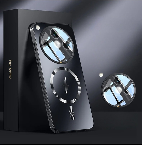 Carcasă pentru Oppo Find X8 Pro, MagSafe, negru