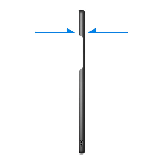 Husă MOFI pentru Samsung Galaxy S22 Ultra, subțire, negru