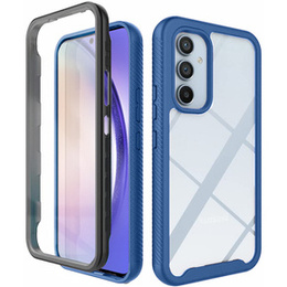 Carcasă pentru Samsung Galaxy A54 5G, Shockproof, cu folie, albastru