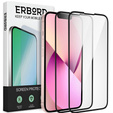 2x sticlă ceramică ERBORD Hybrid Glass pentru iPhone 13 Mini