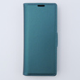 Husă pentru Samsung Galaxy Z Fold 5 5G, ERBORD Glossy Litchi, portofel cu clapetă, verde