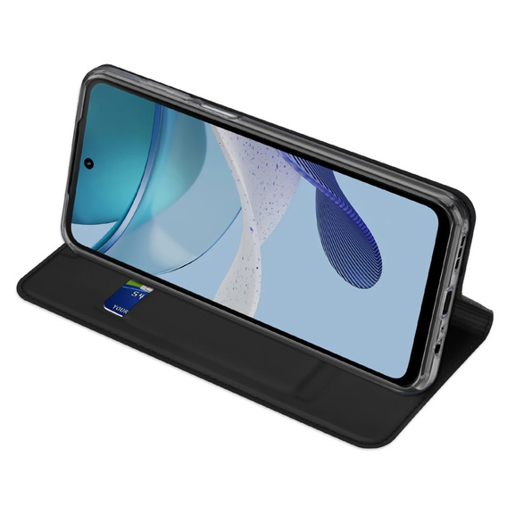 Dux Ducis Huse pentru Motorola Moto G53, Skinpro, negru