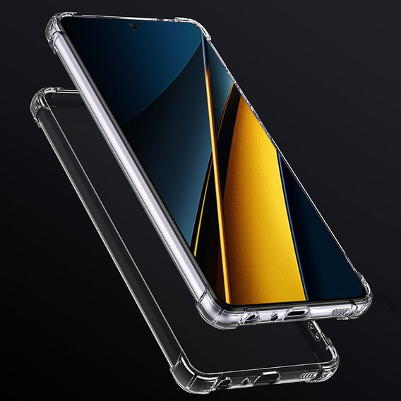 Huse pentru Xiaomi Poco X6 Pro 5G, Dropproof, transparentă