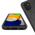 Carcasă pentru Samsung Galaxy A03, Shockproof, cu folie, negru