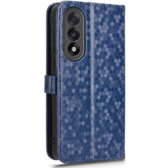 Husa cu clapetă pentru OnePlus Nord 5, Wallet Rhombus, albastru
