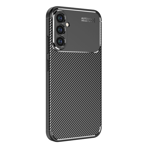 Manșon din silicon pentru Samsung Galaxy A17 5G, cu protecție pentru cameră, negru