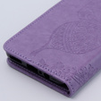 Cu clapetă pentru Motorola Moto G54 5G, Butterfly, violet