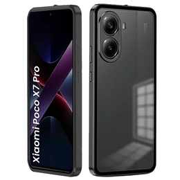 Carcasă pentru Xiaomi Poco X7 Pro 5G, Frame Case, negru