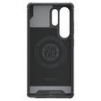 Carcasa Spigen pentru Samsung Galaxy S25 Ultra, Core Armor MagSafe, negru + 9H Tempered Glass