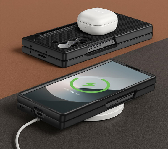 Carcasă din sticlă cu protecție completă 360° pentru Samsung Galaxy Z Fold7 5G