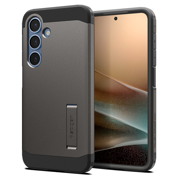 Husă Spigen Tough Armor Mag Gunmetal pentru Samsung Galaxy S25