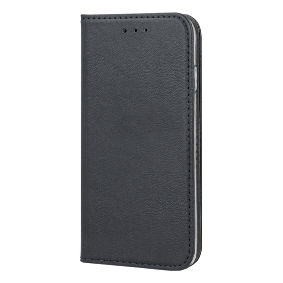 Cu clapetă pentru Oppo Reno 11F 5G, Smart Magnetic, negru + sticlă 9H