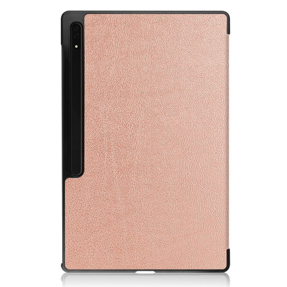 Husă pentru Samsung Galaxy Tab S9 Ultra, Smartcase, roz rose gold