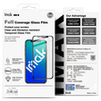 IMAK Full Cover Tempered Glass pentru Motorola Edge 50 Pro / 50 Ultra / 50 Fusion, cadru negru