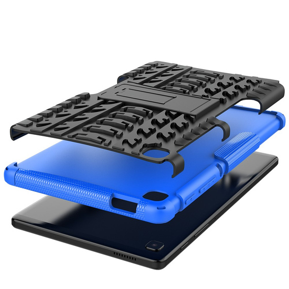 Huse pentru Samsung Galaxy Tab A7 Lite 8.7 T220 / T225, Tire Armor, negru / albastru
